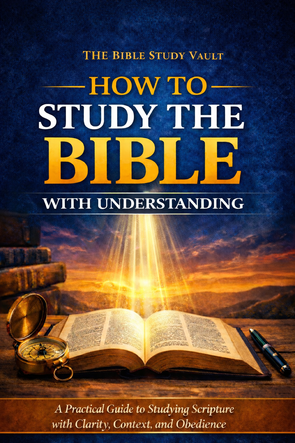 How to Study The Bible with Understanding – The Bible Study Vault