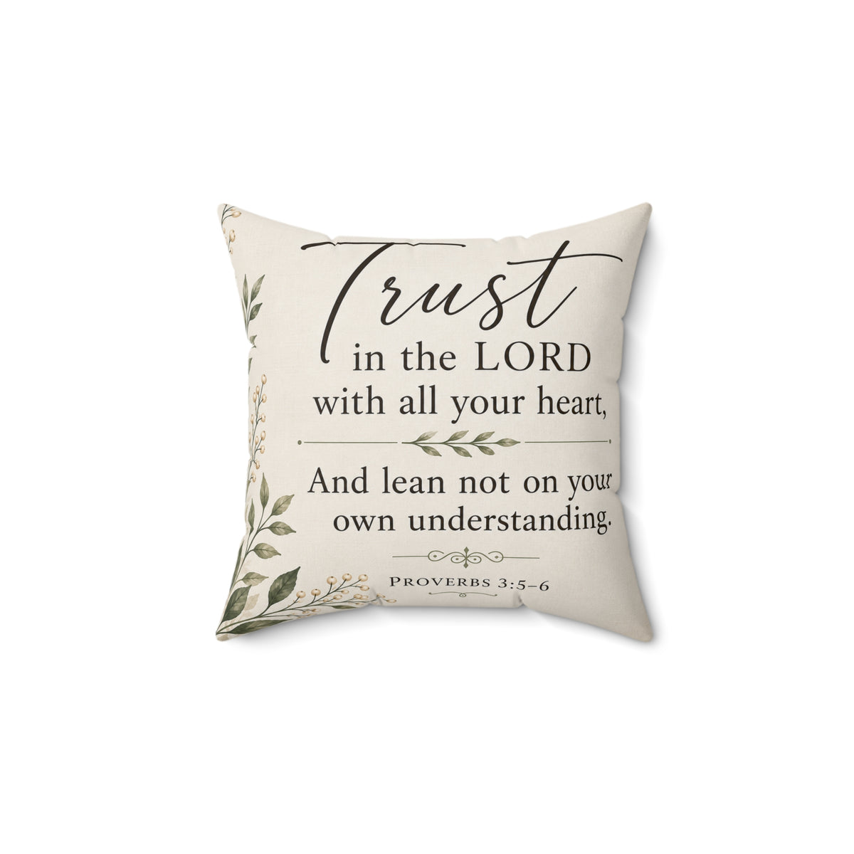Trust in the LORD — Proverbs 3:5–6
