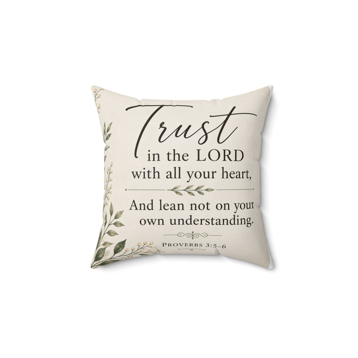 Trust in the LORD — Proverbs 3:5–6